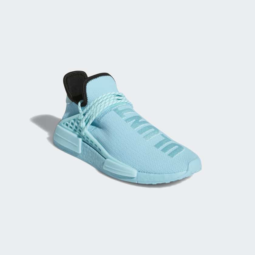 Adidas pharrell light blue hotsell